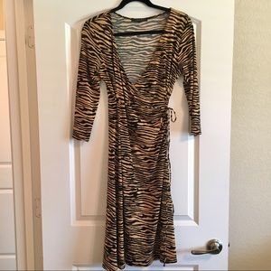 Laundry by Shelli Segal Faux Wrap Dress NWOT